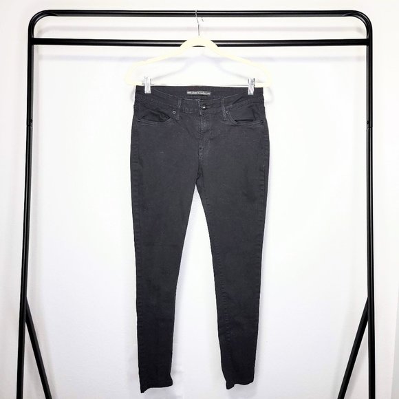 Levi's Women's The Original Jeans 2010 Black Slim Fit Jean Leggings Size 10
